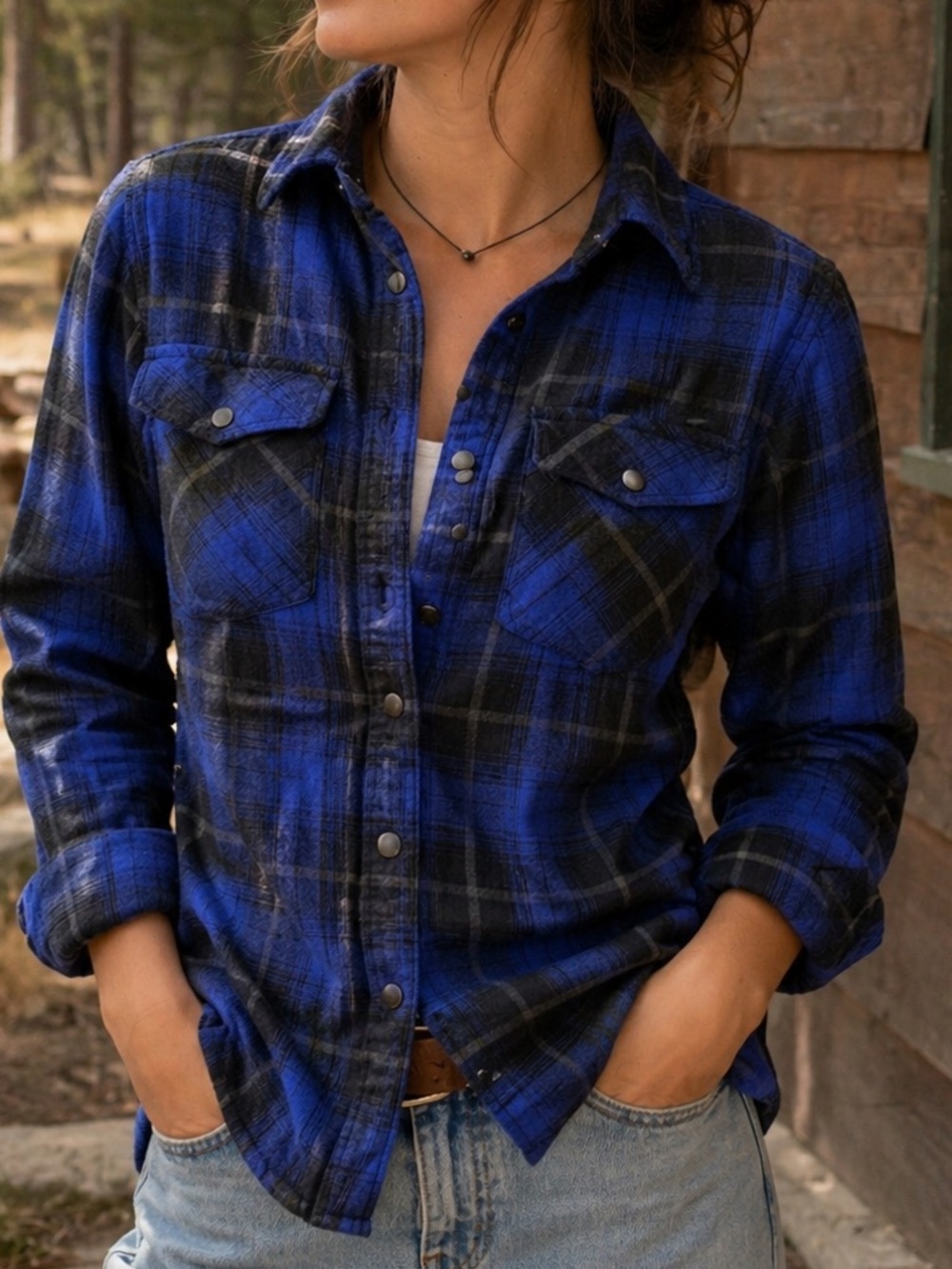Sherpa Lined Flannel Shirt